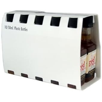 Jim Beam Red Stag Black Cherry Bourbon Whiskey - 10 bottles / 50mL