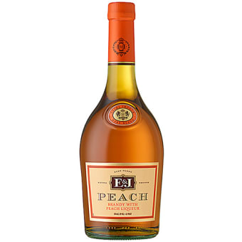 E&J BRANDY PEACH 750ML