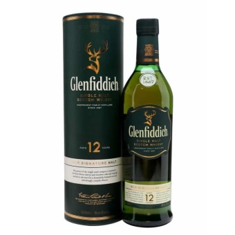 GLENFIDDICH 12YRS 750ML