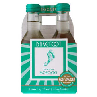 BAREFOOT MOSCATO 4PK 187ml