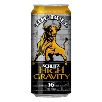 SCHLITZ HIGH GRAVITY 16 oz