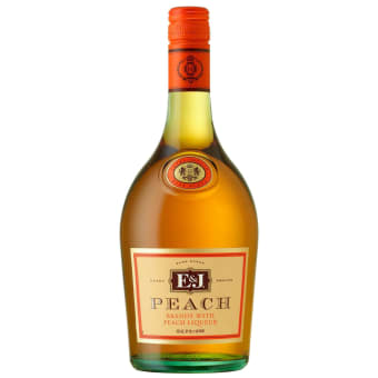 E&J PEACH BRANDY 1.75L