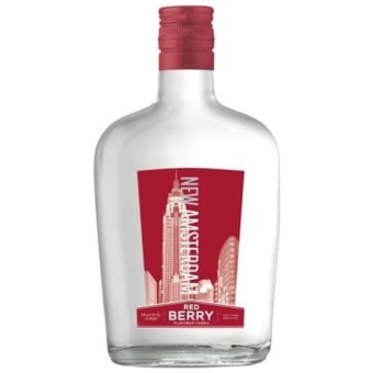 NEW AMSTERDAM VODKA RED BERRY 375ml