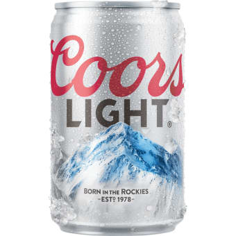 COORS LIGHT CAN 8oz