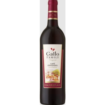 GALLO CAFE ZINFANDEL 750ML