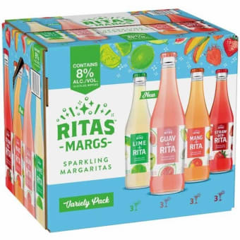BUD LIGHT PARTY WITH RITAS VARIETY BOTTLE 12PK 12 oz