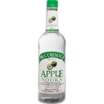 MCCORMICK APPLE VODKA 750ML