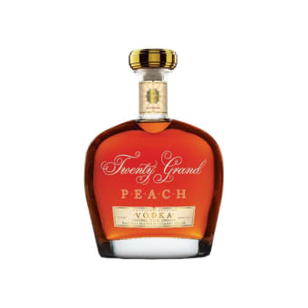 TWENTY GRAND PEACH VODKA 375ML