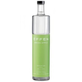 EFFEN VODKA GREEN APPLE 375ML