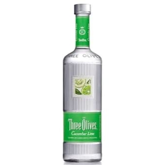 THREE OLIVES CUCUMBER LIME VODKA 750ML