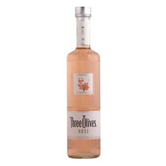 THREE OLIVES ROSE VODKA 750ML