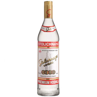 STOLICHNAYA VODKA 750ML