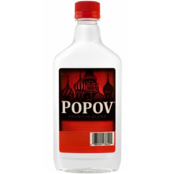 POPOV VODKA 375ML
