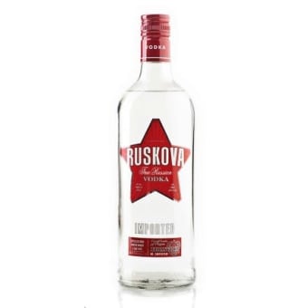 RUSKOVA RUSSIAN VODKA 750ML
