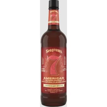 SEAGRAMS 7 CROWN AMERICAN SPICED 750ML