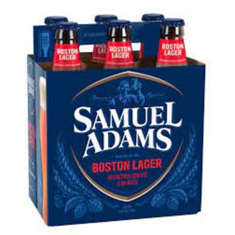Samuel Adams Boston Lager Beer 6Pack Bottle