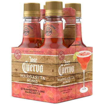JOSE CUERVO MARGARITA STRAWBERRY LIME 4PK 200ML