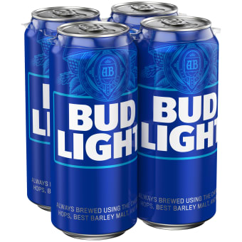 Bud Light 4 Pack Can