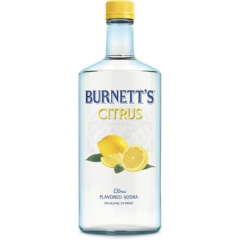 BURNETT'S CITRUS VODKA 750ML