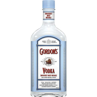 GORDONS VODKA 750ML