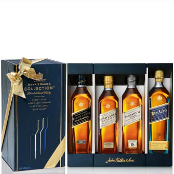 JOHNNIE WALKER SAMPLE 4 PACK 200ML