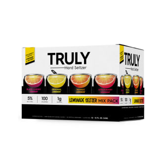 Truly Lemonade Seltzer 12pk can