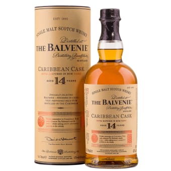 THE BALVENIE 14 YEAR CARIBBEAN CASK 750ML