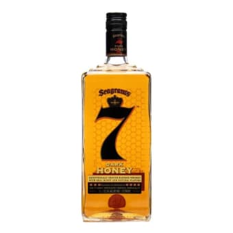 SEAGRAMS 7 DARK HONEY 750ML