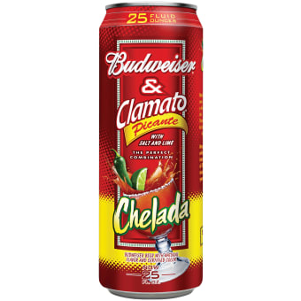 Budweiser Picante Chelada - 25oz