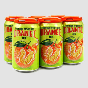 Roughtail Everything Rhymes With Orange - 6 pack can / 12oz
