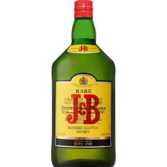 J&B Rare Blended Whiskey Scotch - 1.75L