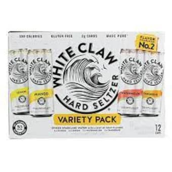 WHITE CLAW VARIETY PACK #2 12 PK
