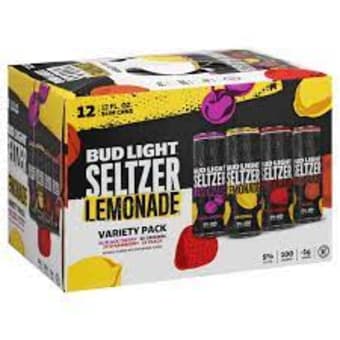 BUD LIGHT LEMONADE SELTZER 12 PK