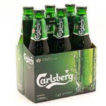 CARLSBERG LAGER 6 PK