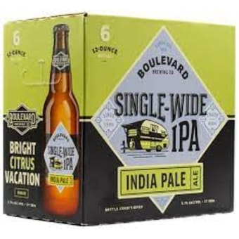 BOULEVARD SINGLE WIDE IPA 6 PK