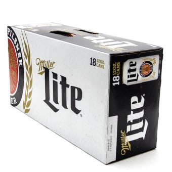MILLER LITE 18 PK CAN