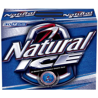 NATURAL ICE BEER 30 PK