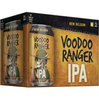 NEW BELGIUM VOODOO RANGER IPA 12 PK CAN