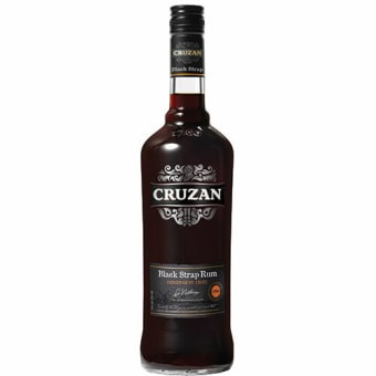 CRUZAN BLACK STRAP RUM 750ml