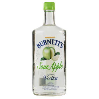 BURNETTS SOUR APPLE 750ml