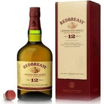 Redbreast single pot still aged 12 years Irish Whiskey 750ml