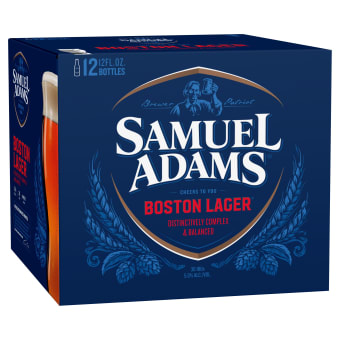SAM ADAMS BOSTON LAGER 12 OZ 12PK BTL