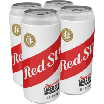 RED STRIPE 16 OZ 4PK CANS