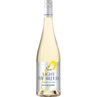 CUPCAKE LIGHT HEARTED PINOT GRIGIO 750ml