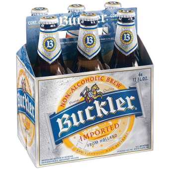 BUCKLER NON ALCOHOLIC 6PK BOTTLE