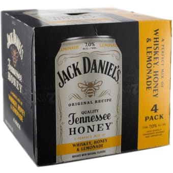 JD RTD HONEY LEMONADE 12OZ 4PK CAN