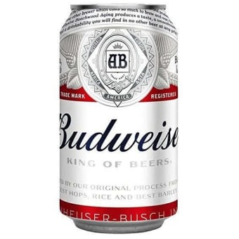 BUDWEISER FLAT 12OZ 24 CAN
