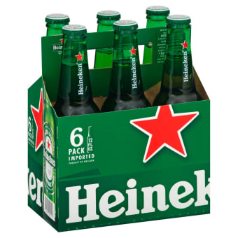 HEINEKEN 12OZ 6PK BOTTLE
