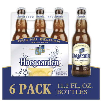 Hoegaarden White 6Pack 12oz Bottles