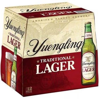 Yuengling Lager 12Pack 12oz Bottles